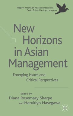 New Horizons in Asian Management - Sharpe, Diana / Hasegawa, Harukiyo