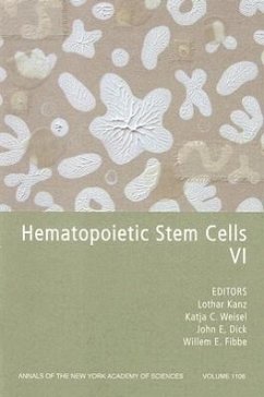 Hematopoietic Stem Cells VI, Volume 1106 - KANZ