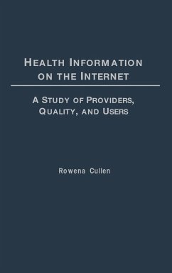 Health Information on the Internet - Cullen, Rowena