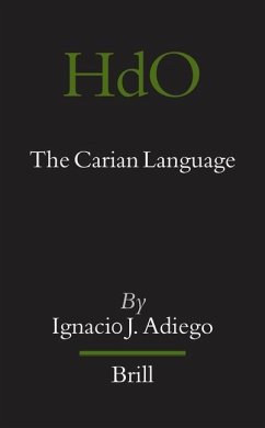 The Carian Language - Adiego, Ignacio
