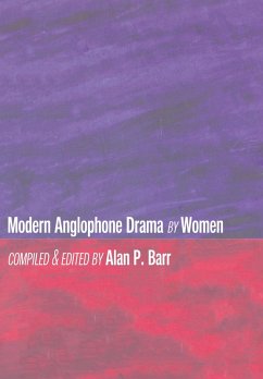 Cover Modern Anglophone Drama by Women