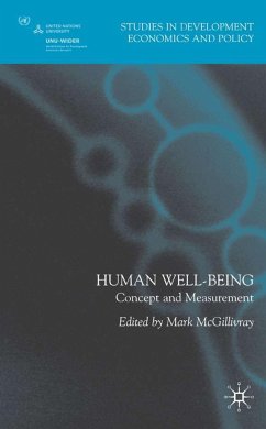 Human Well-Being - McGillivray, Mark