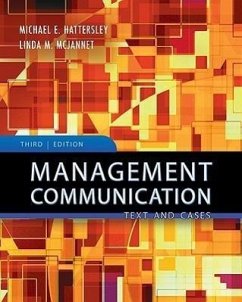 Management Communication: Principles and Practice - Hattersley, Michael E.; Mcjannet, Linda M.