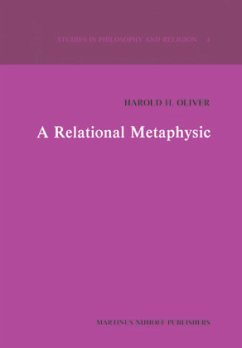 A Relational Metaphysic - Oliver, H. H.