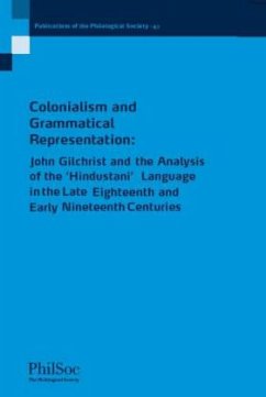 Colonialism and Grammatical Representation - Steadman-Jones, Richard