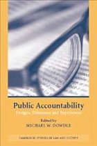 Public Accountability - Dowdle, Michael W. (ed.)