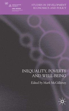 Inequality, Poverty and Well-Being - McGillivray, Mark