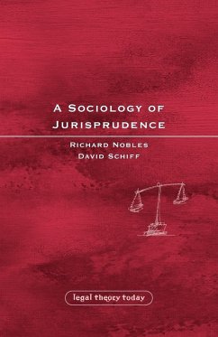 Cover A Sociology of Jurisprudence