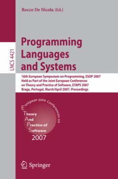 Programming Languages and Systems - De Nicola, Rocco (Volume ed.)