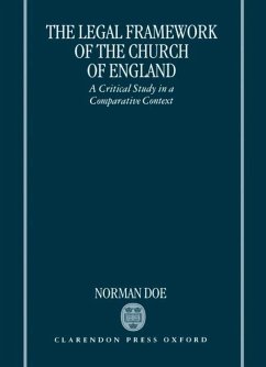 The Legal Framework of the Church of England - Doe, Norman