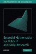 Essential Mathematics for Political and... - Bild 1