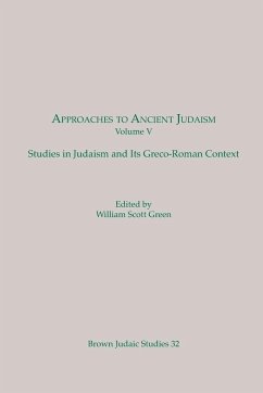 Approaches to Ancient Judaism, Volume V