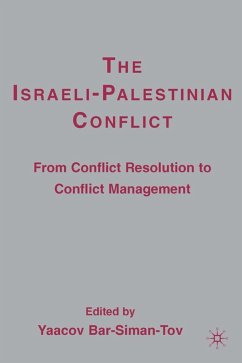 The Israeli-Palestinian Conflict - Bar-Siman-Tov, Yaacov