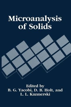 Microanalysis of Solids - Yacobi, B.G. (ed.) / Kazmerski, L.L. / Holt, D.B.