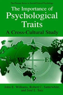 The Importance of Psychological Traits - Williams, John E.;Satterwhite, Robert C.;Saiz, José L.