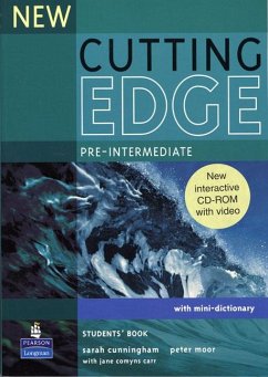 New Cutting Edge Pre-Intermediate Students Book and CD-Rom Pack - Eales, Frances; Moor, Peter; Cunningham, Sarah