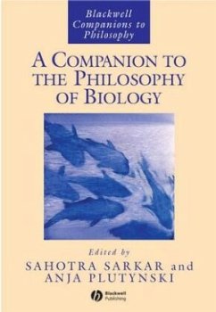A Companion to the Philosophy of Biology - Sarkar, Sahotra;Plutynski, Anya
