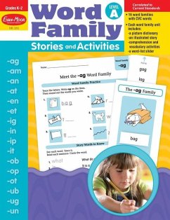 Word Family Stories and Activities, Kindergarten - Grade 2 (Level A), Teacher Resource - Evan-Moor Educational Publishers