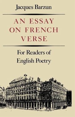 Essay on French Verse - Barzun, Jacques