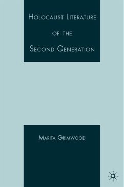 Holocaust Literature of the Second Generation - Vaul-Grimwood, M.