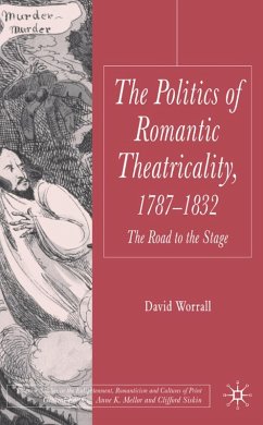 Cover The Politics of Romantic Theatricality, 1787-1832