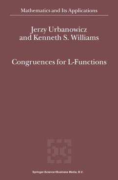 Congruences for L-Functions - Urbanowicz, J.;Williams, K.