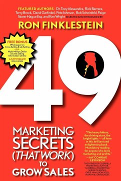 49 Marketing Secrets (That Work) to Grow Sales - Finklestein, Ronald