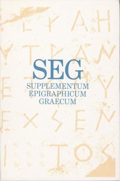 Supplementum Epigraphicum Graecum, Volume LII (2002)