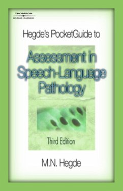 Cover Hegde's PocketGuide to Assessment in Speech-Language Pathology