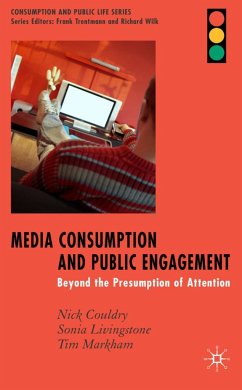 Media Consumption and Public Engagement - Couldry, N.;Livingstone, S.;Markham, T.