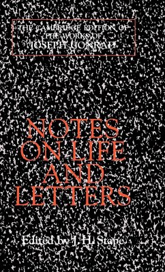 Notes on Life and Letters - Conrad, Joseph