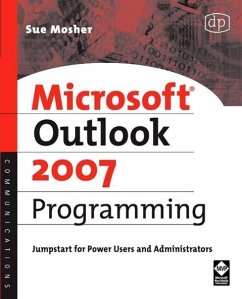 Microsoft Outlook 2007 Programming - Mosher, Sue