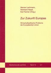 Cover Zur Zukunft Europas