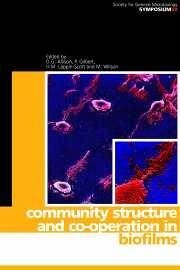 Community Structure and Co-Operation in Biofilms - Allison, G. / Gilbert, P. / Lappin-Scott, H. M. / Wilson, M. (eds.)