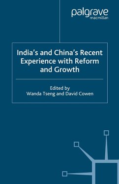 India's and China's Recent Experience with Reform and Growth - Tseng, Wanda / Cowen, David (eds.)