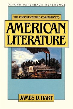 Cover The Concise Oxford Companion to American Literature