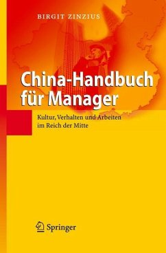 China-Handbuch für Manager - Zinzius, Birgit