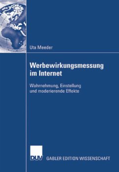 Werbewirkungsmessung im Internet - Meeder, Uta