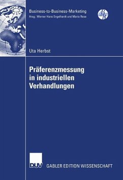 Präferenzmessung in industriellen Verhandlungen - Herbst, Uta