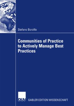Communities of Practice to Actively Manage Best Practices - Borzillo, Stefano