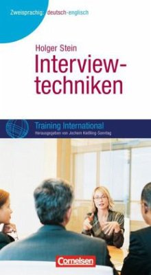 Interviewtechniken - Stein, Holger