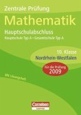 Hauptschulabschluss Nordrhein-Westfalen / Zentrale Prüfung Mathematik