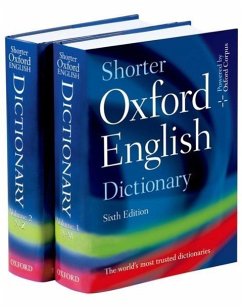 Shorter Oxford English Dictionary - Oxford Languages