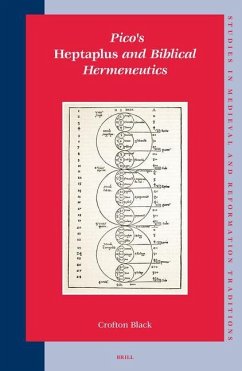 Pico's Heptaplus and Biblical Hermeneutics - Black, Crofton