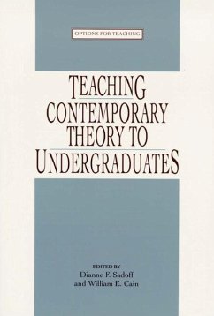 Teaching Contemporary Theory to Undergraduates