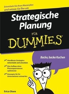 Strategische Planung für Dummies - Olsen, Erica