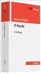 IT-Recht - Redeker, Helmut