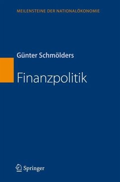 Finanzpolitik - Schmölders, Günter