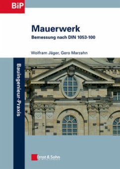 Mauerwerk, Bemessung nach DIN 1053-100 - Jäger, Wolfram; Marzahn, Gero