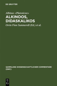 Alkinoos, Didaskalikos - Albinus Platonicus